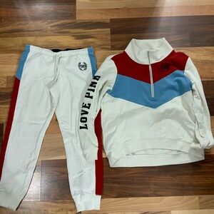 Victoria Secret Pink jogging suit